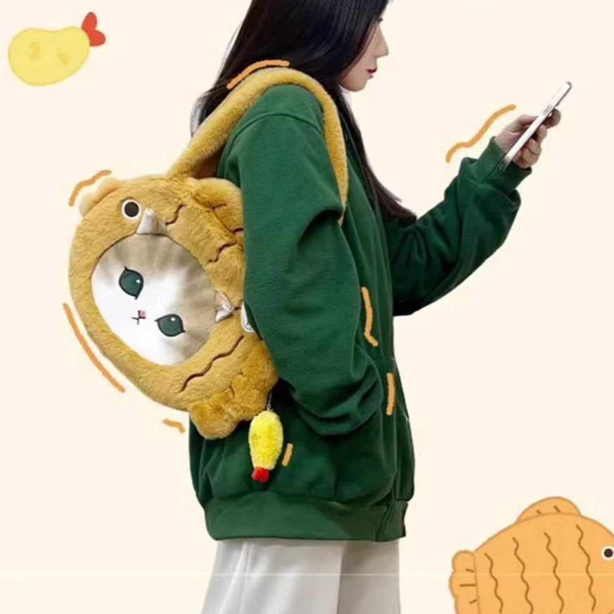 Mofusando Sameneko Plush Shoulder Bag