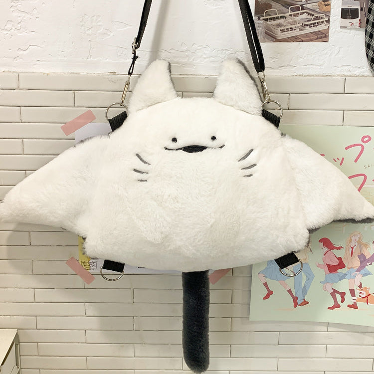 エイ(マンタ)ぬいぐるみバッグ|2WAYショルダー&リュックタイプ