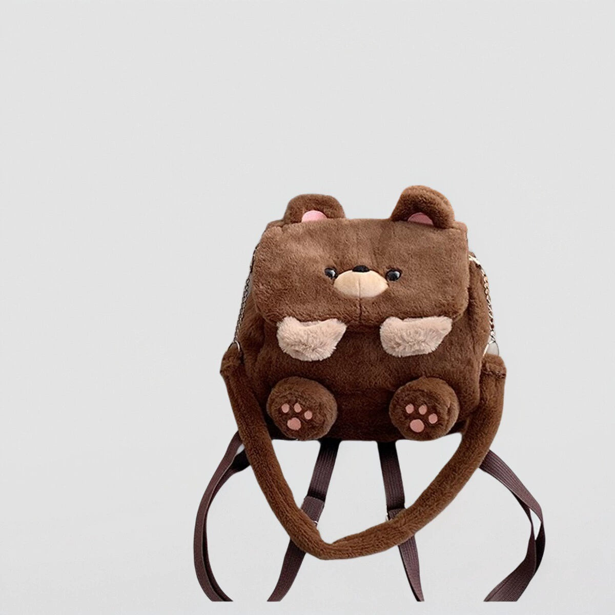 ハートくまリュック|ぬいぐるみみたいな可愛いスクールバッグ