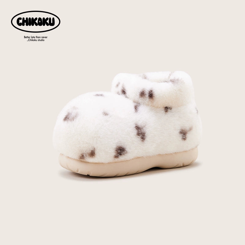 肉球に包まれる幸せ✨雪球ねこあしシューズ|もふもふ極暖・親子でお揃い