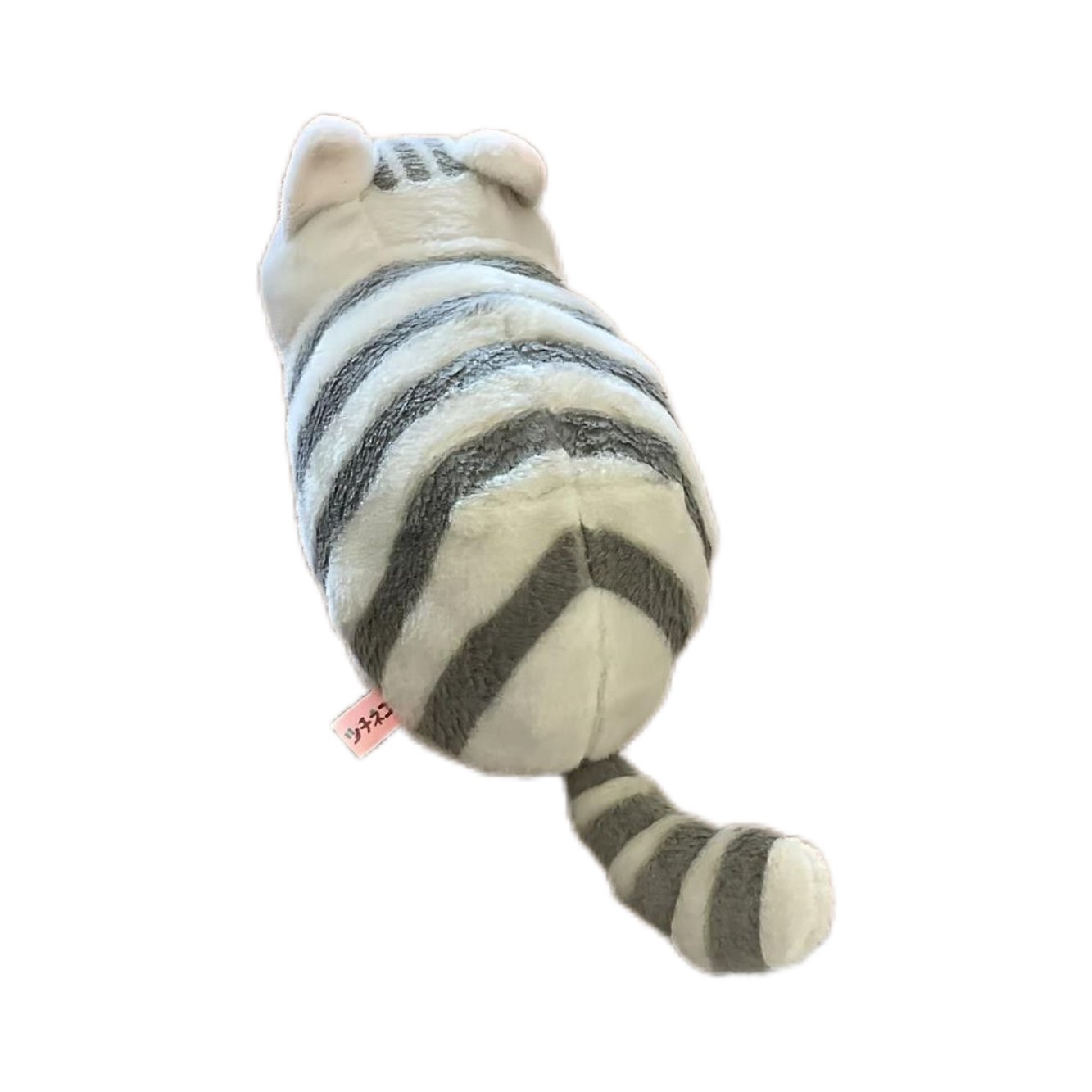 新作ふわふわ丸々灰トラ猫縞模様大容量ペンケース筆箱