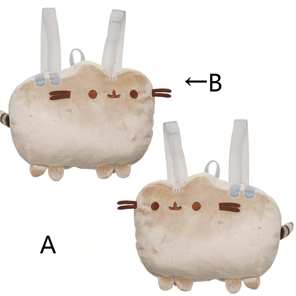 ぷっくり猫マルチウェイバッグ猫グッズ|リュック・ショルダー・ぬいぐるみポーチ付き
