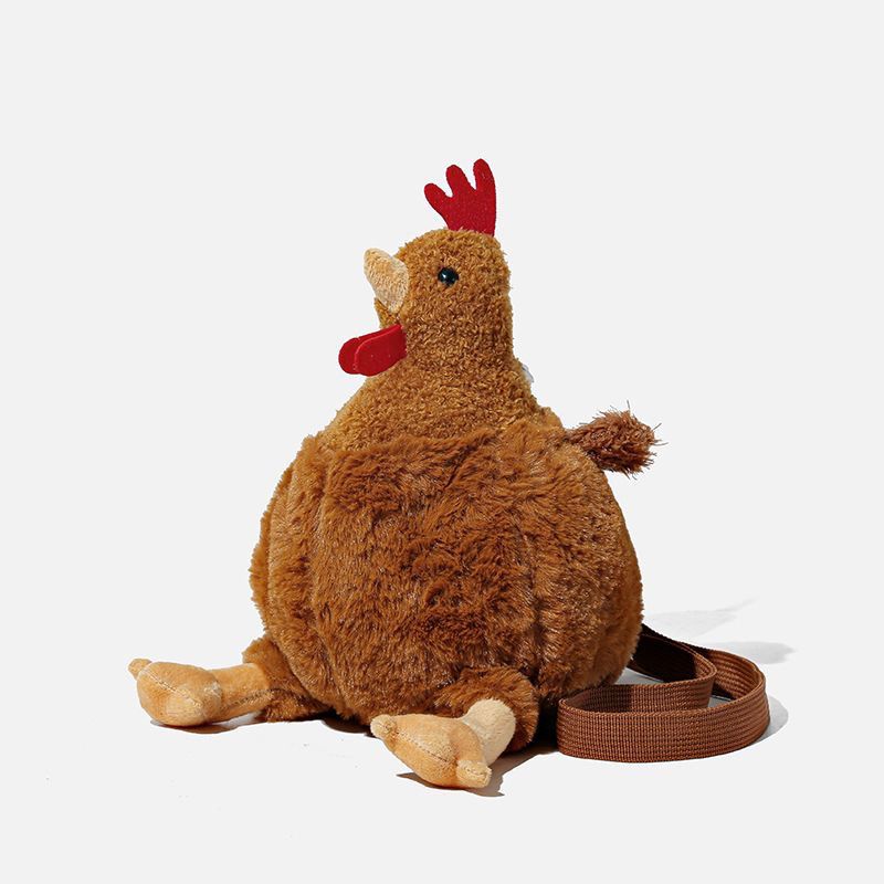Chicken Plush Shoulder Bag | A unique bag that looks great on social media