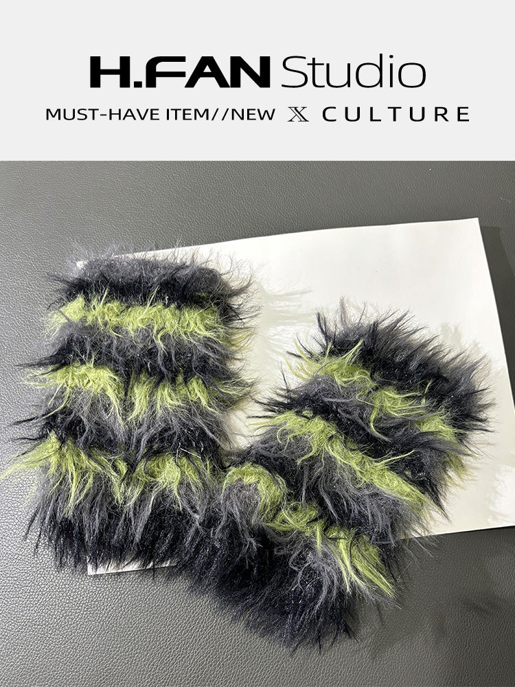 わんこ耳つきボンネット帽|アイドル風もこもこ耳あてニットキャップ