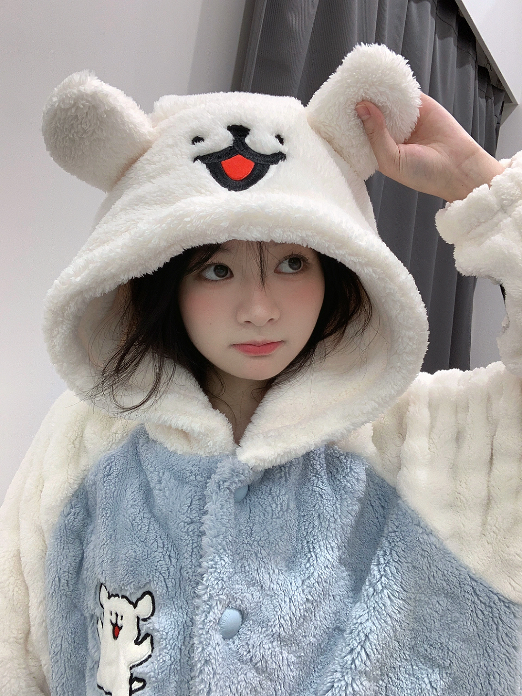 ゆるかわワンちゃん刺繍のルームウェア