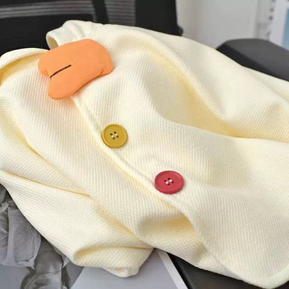 超可愛いベビーポンチョひよこアウター春新作