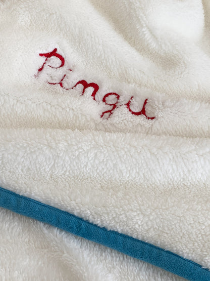 ピングーペンギンフード付きマントポンチョオールシーズン冷房対策オフィス寮用