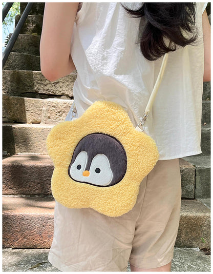 ペンギンぬいぐるみ×キャンバストートセット｜授業もお出かけもOK