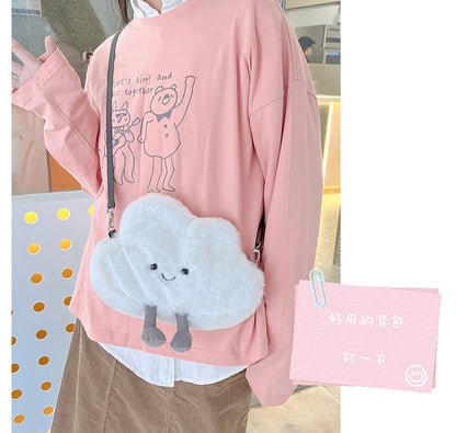 ふわふわ雲バッグ｜日系ロリータ風ショルダー＆斜めがけ
