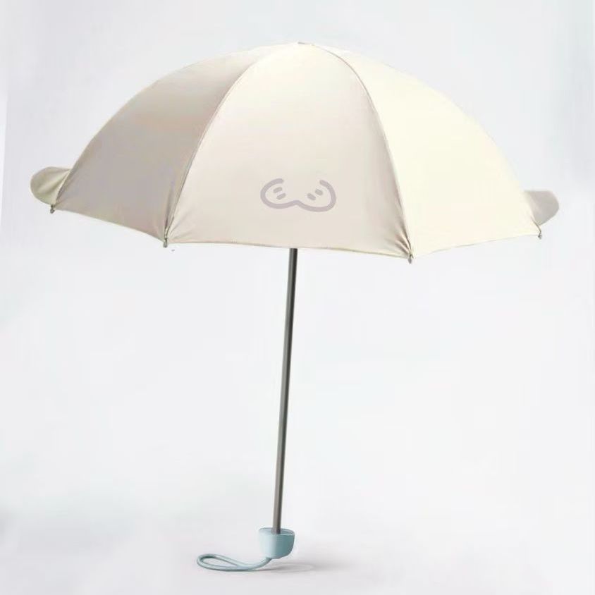 Cute and grown-up folding seal umbrella for all weather conditions 