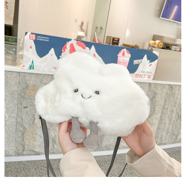 ふわふわ雲バッグ｜日系ロリータ風ショルダー＆斜めがけ