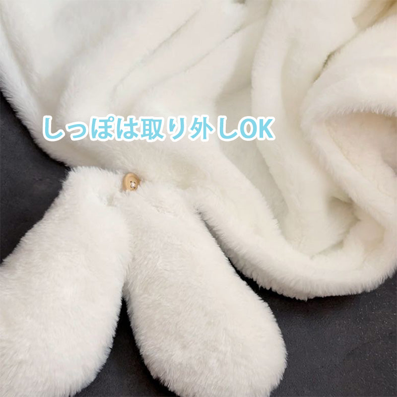 【奇跡の触り心地】アザラシになれるふわもこ着ぐるみブランケット