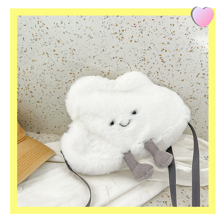 ふわふわ雲バッグ｜日系ロリータ風ショルダー＆斜めがけ