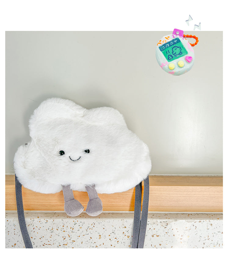 ふわふわ雲バッグ｜日系ロリータ風ショルダー＆斜めがけ
