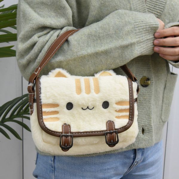 ねこ バッグ ぬいぐるみ ハンド 可愛い レディース ミニ 秋冬 高見え