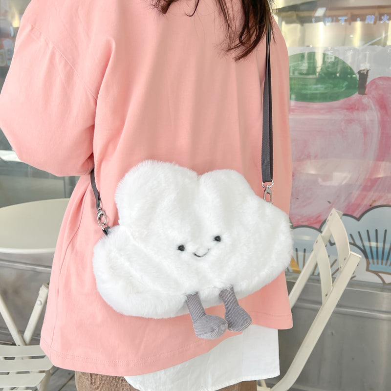 ふわふわ雲バッグ｜日系ロリータ風ショルダー＆斜めがけ