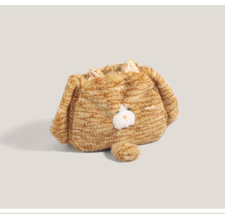 猫耳ふわもこトートバッグ猫グッズ｜大容量かわいいショルダー