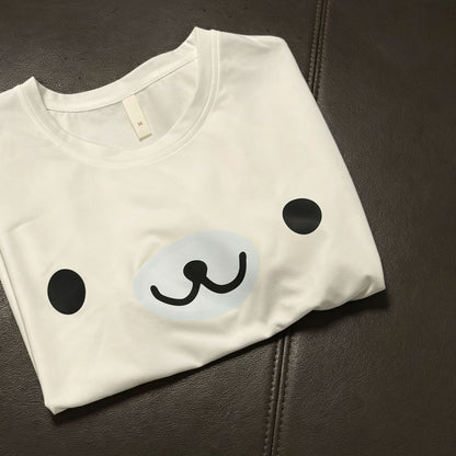 大人かわいいアザラシ柄Tシャツルームウェア