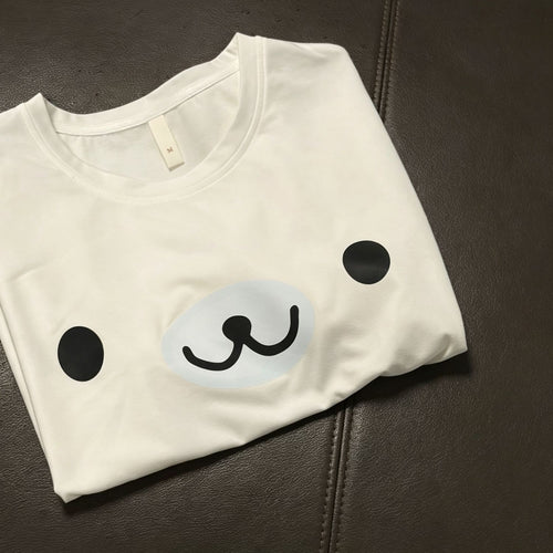 大人かわいいアザラシ柄Tシャツルームウェア
