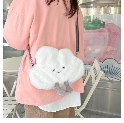 ふわふわ雲バッグ｜日系ロリータ風ショルダー＆斜めがけ