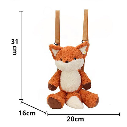 狐のぬいぐるみリュック