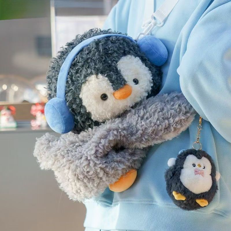 ペンギン バッグ ぬいぐるみ 可愛い 子供 レディース リュック