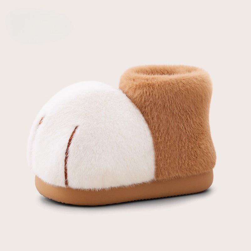 肉球に包まれる幸せ✨雪球ねこあしシューズ｜もふもふ極暖・親子でお揃い