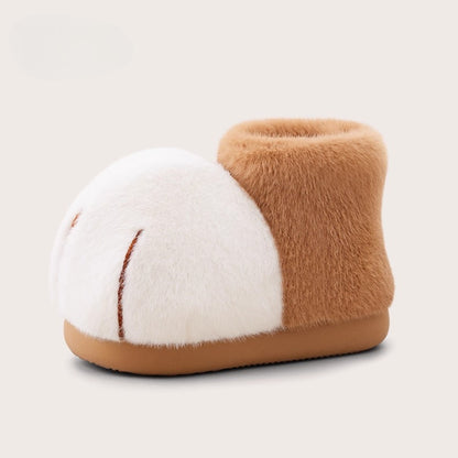 肉球に包まれる幸せ✨雪球ねこあしシューズ｜もふもふ極暖・親子でお揃い