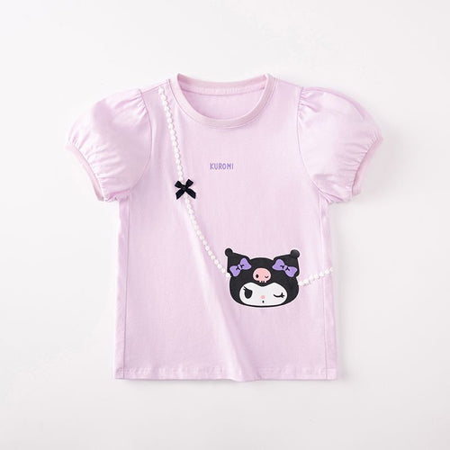 可愛いクロミハローキティベビーTシャツ女の子半袖