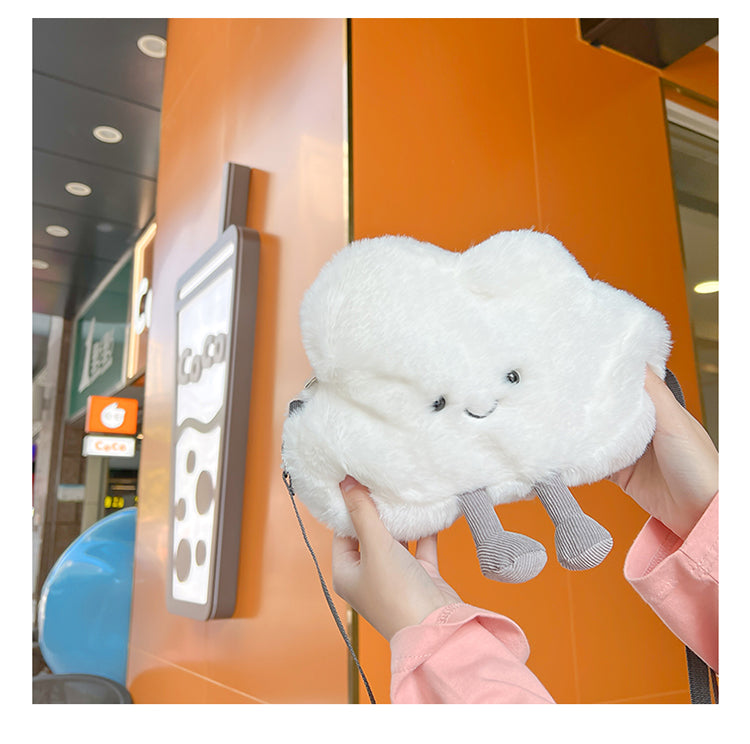 ふわふわ雲バッグ｜日系ロリータ風ショルダー＆斜めがけ
