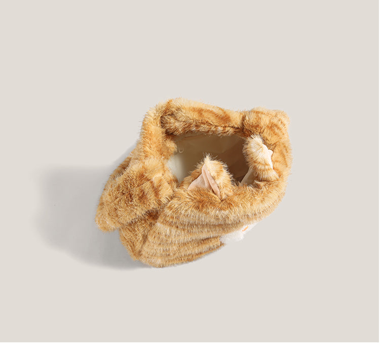 猫耳ふわもこトートバッグ猫グッズ｜大容量かわいいショルダー
