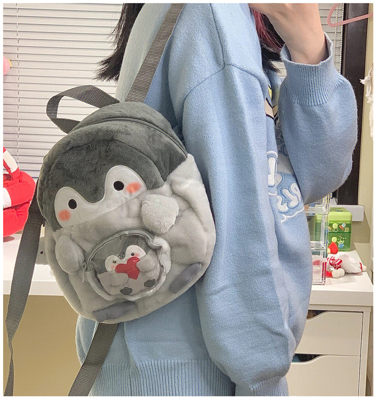 Penguin Plush Backpack