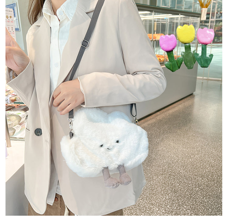 ふわふわ雲バッグ｜日系ロリータ風ショルダー＆斜めがけ