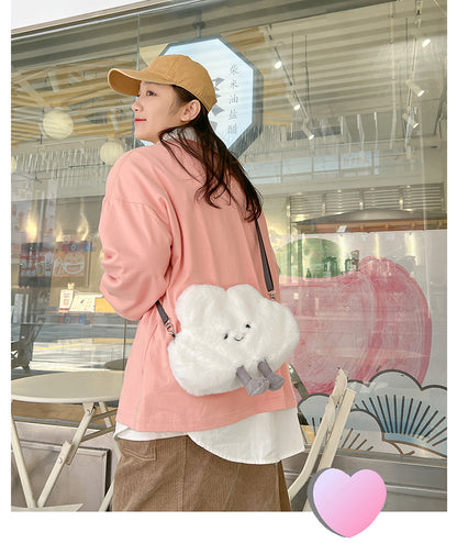 ふわふわ雲バッグ｜日系ロリータ風ショルダー＆斜めがけ