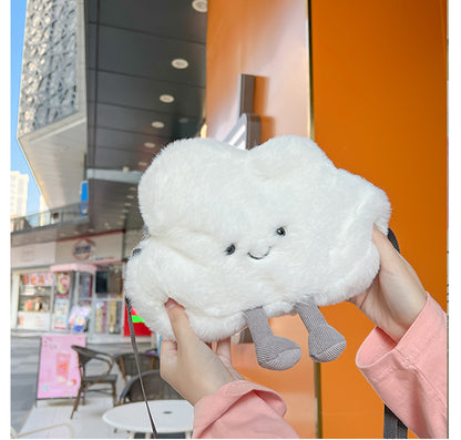 ふわふわ雲バッグ｜日系ロリータ風ショルダー＆斜めがけ