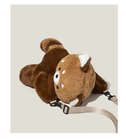 くまぬいぐるみバッグ｜ぴったりなかわいいギフト用ショルダーバッグ