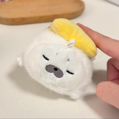 寿司ラッコのぬいぐるみマスコットキーホルダー