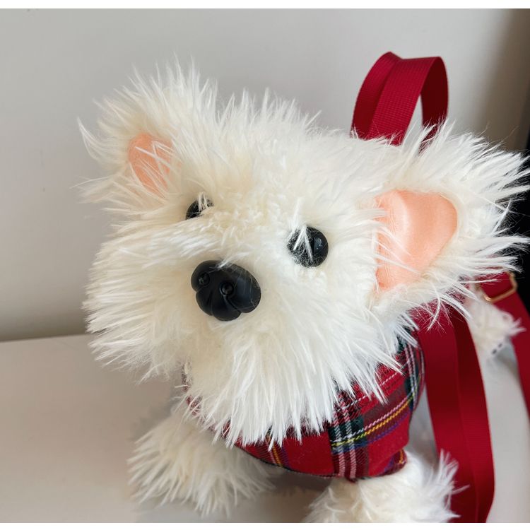 Nishikochi Terrier Plush Shoulder Bag | Super Cute Bag
