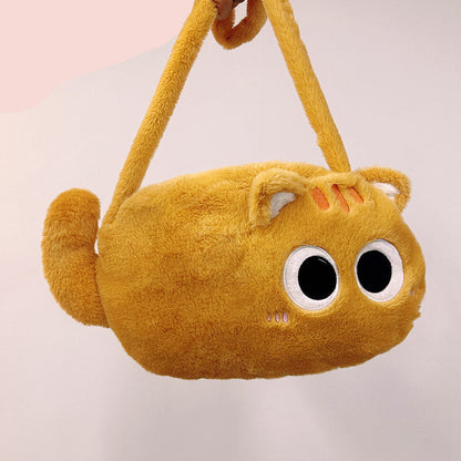 ねこキャラふわもこリュック猫グッズ｜学生・通学・女子向けカートゥーンバッグ