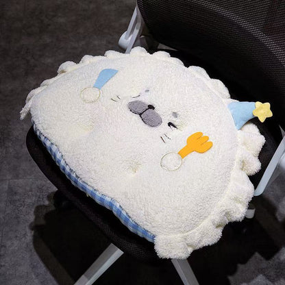 かわいいアザラシクッションオフィス長時間座り対策癒しお尻サポートチェアパッド