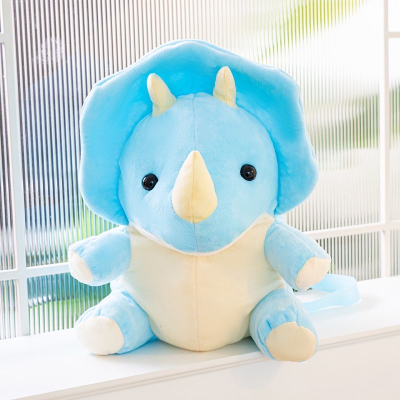 【なりきり恐竜】トリケラトプスのぬいぐるみリュック