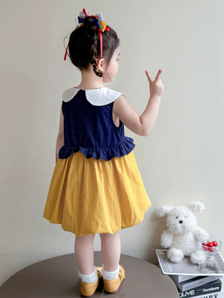 白雪姫風！子供用ノースリーブバルーンワンピース