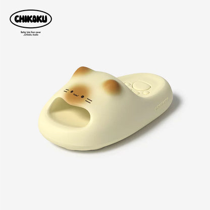 歩くたびに可愛い！ぷにぷに肉球の厚底サンダル・スリッパ