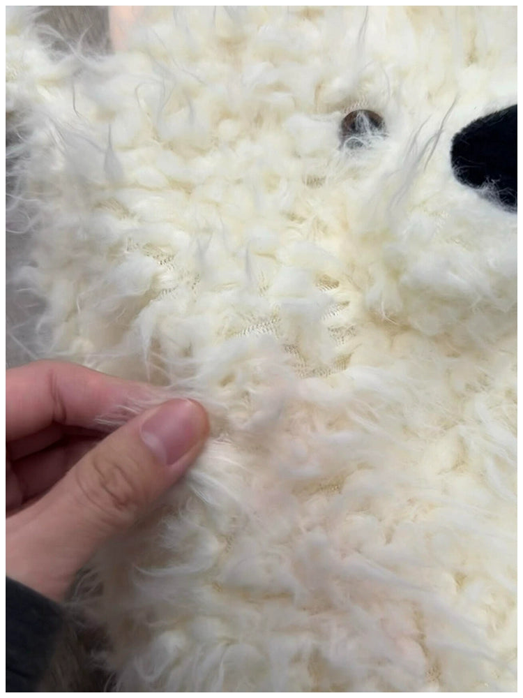 西高地テリアぬいぐるみトート｜ふわふわ癒し系バッグ