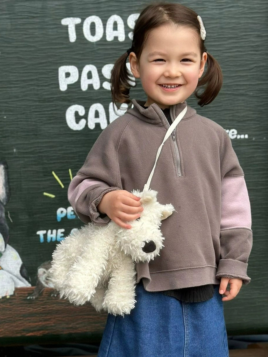 西高地テリアぬいぐるみバッグ｜小さめ可愛いショルダー