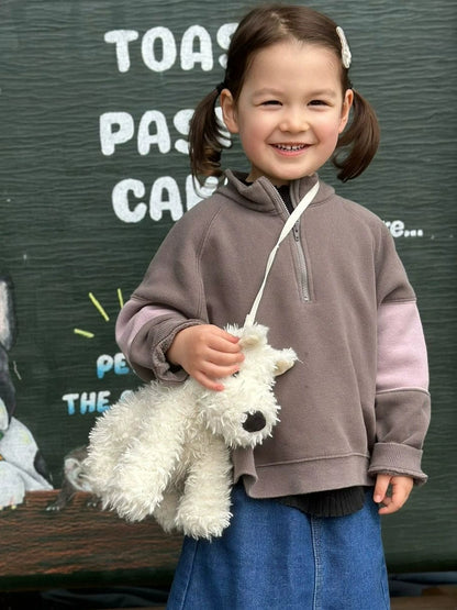 西高地テリアぬいぐるみバッグ｜小さめ可愛いショルダー