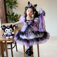 豪華4点セット(カチューシャ+ステッキ+リュック付)