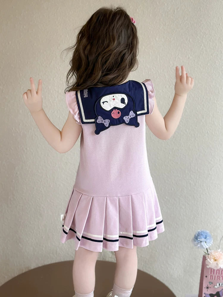 クロミちゃんノースリーブプリーツワンピ