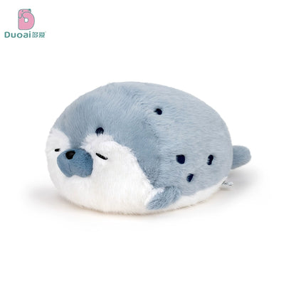 【至福の抱き心地】もっちりアザラシ抱き枕｜癒やしの特大海獺ぬいぐるみ