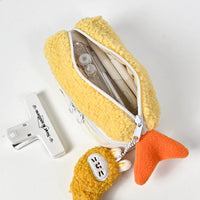 エビフライポーチ+エビフライチャーム+白マグネットクリップ1個